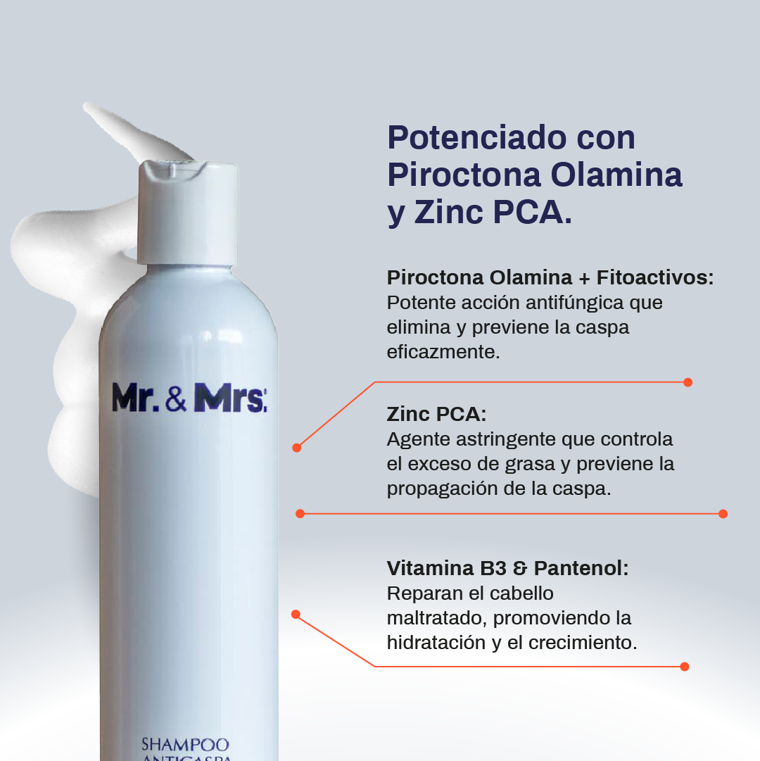 Mr. & Mrs. Shampoo Anticaspa - Imagen 3