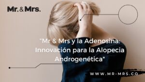 Aplicación de tratamiento capilar con adenosina para fortalecer el cabello y combatir la alopecia androgenética